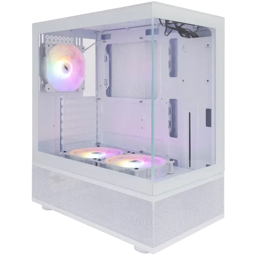 Компьютерный корпус 1STPLAYER MIKU Mi7-A ARGB White (Mi7-A-WH-2F2R(AP)-W-1F2(AP)-W) купить по выгодной цене! 