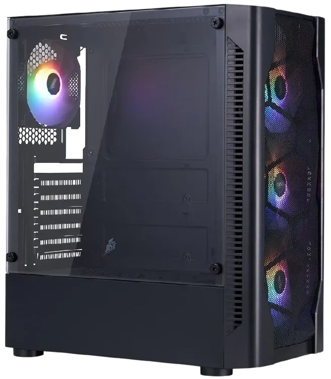 Компьютерный корпус 1STPLAYER DK D4 Black (D4-BK-4F1) купить по выгодной цене! 