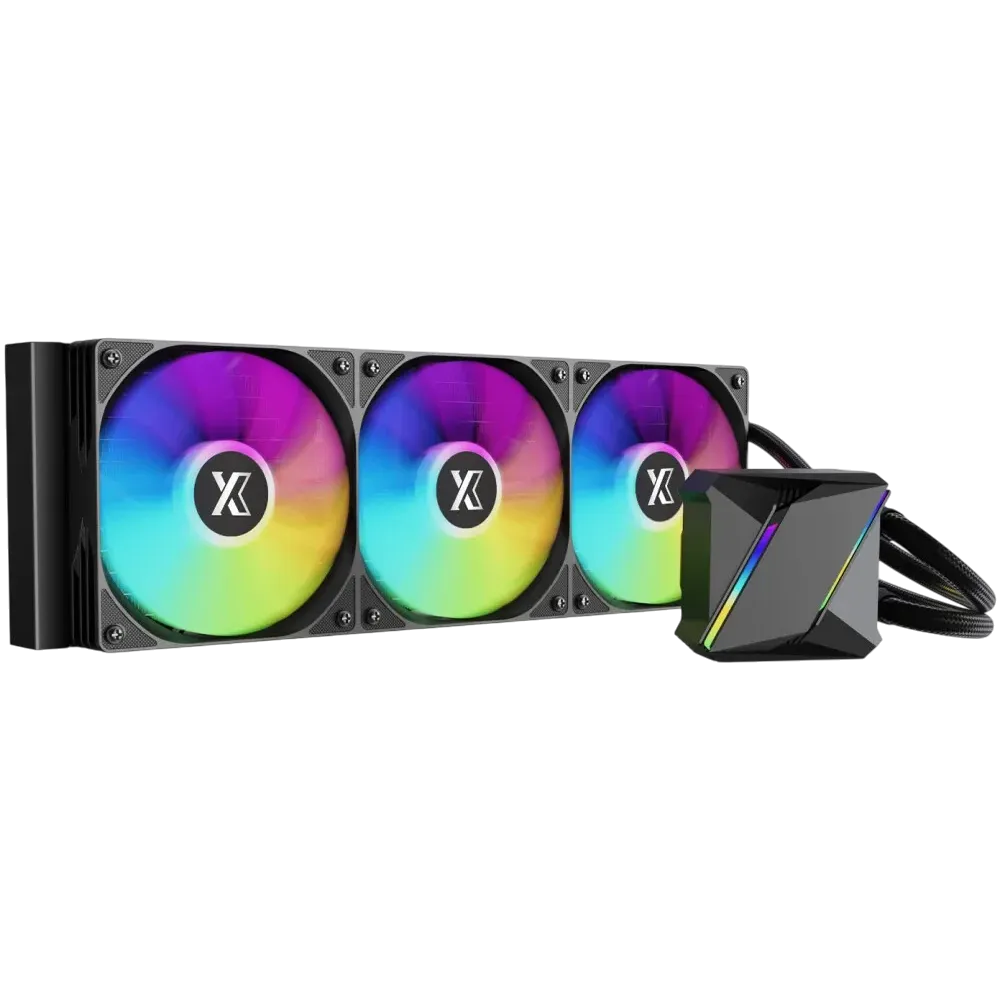 Система водяного охлаждения XASTRA LM360 ARGB BK Black (LM360-BKAFXX-GL) купить по выгодной цене! 