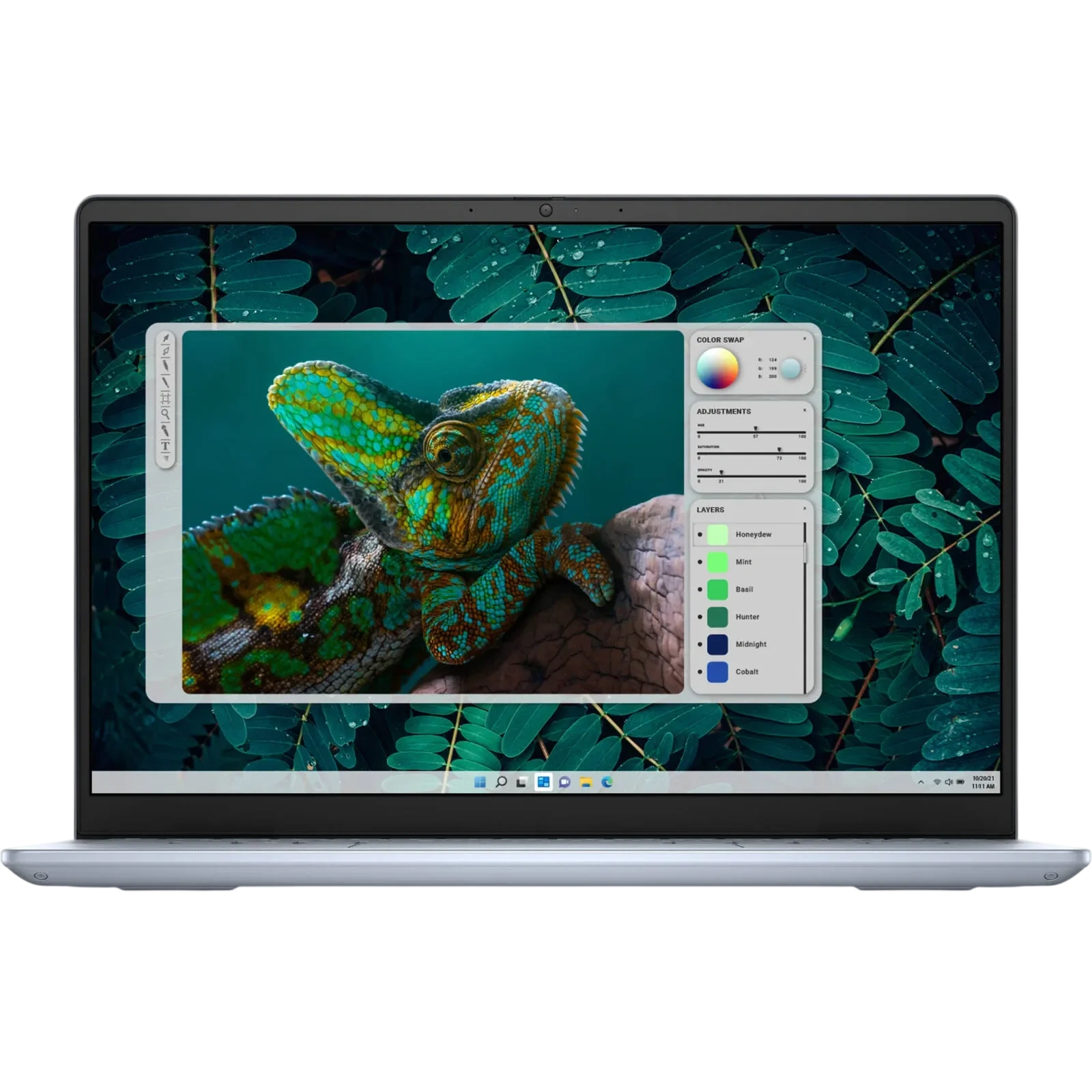 Ноутбук Dell Inspiron 14 Plus 7441 (Snapdragon X Elite/14" 2240x1400, Touch/32Gb/1Tb SSD/Qualcomm Adreno GPU/Win 11 Home) Ice Blue - фото