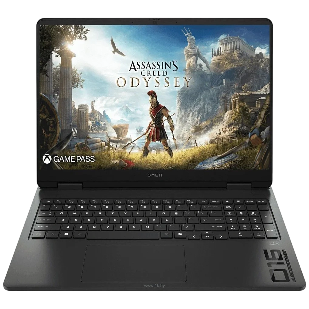 Ноутбук HP OMEN 16-ap0084ax (AMD Ryzen 9 8945HX/16" 2560x1600, 240Hz/16Gb/1Tb SSD/NVIDIA GeForce RTX 5060 8Gb/Win 11 Home) Black - фото