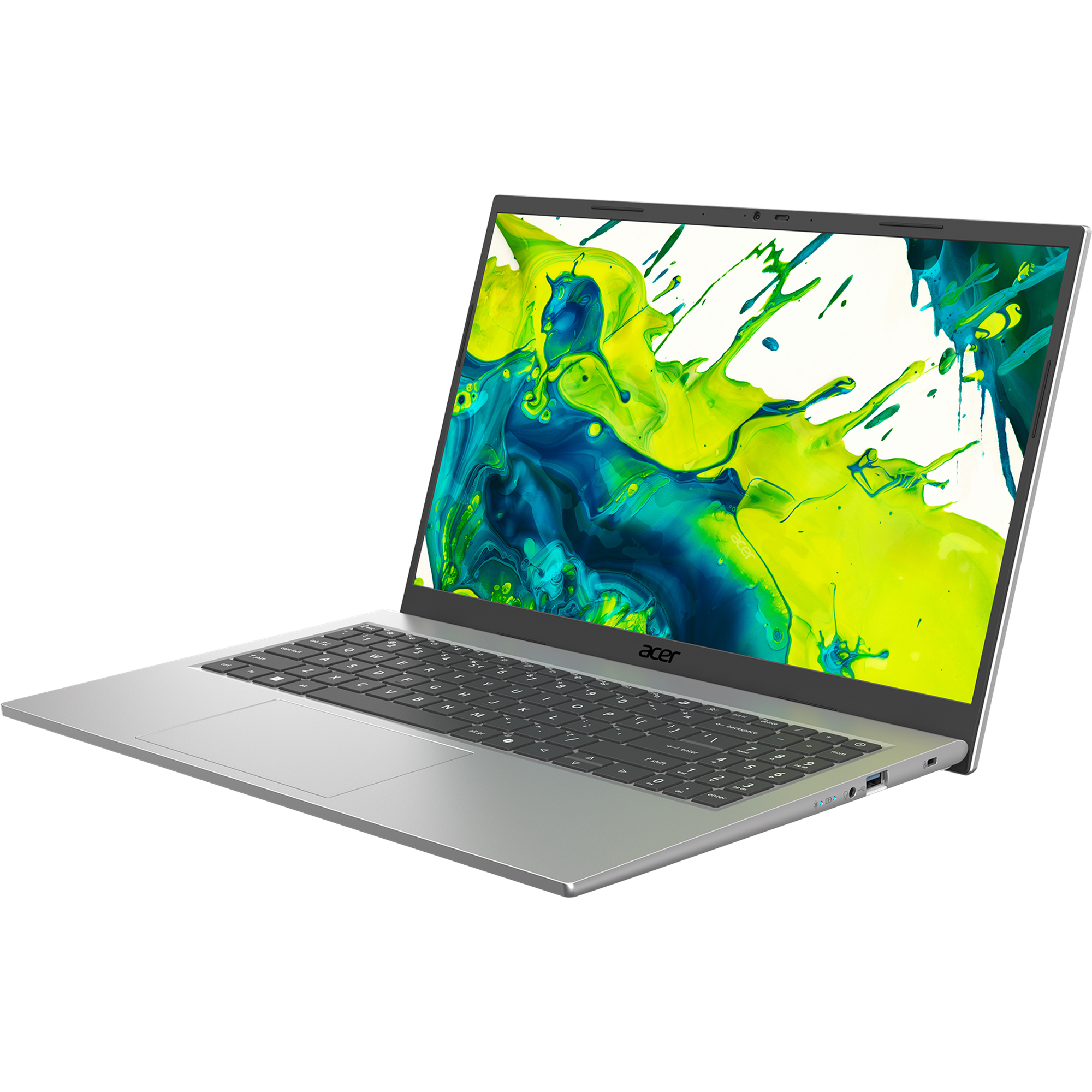 Ноутбук ACER Aspire Go 15 AG15-44P-R4MF (AMD Ryzen 5 7430U/15.6" FHD/16Gb/512Gb SSD/AMD Radeon/Bluetooth,WI-FI/DOS) Серый