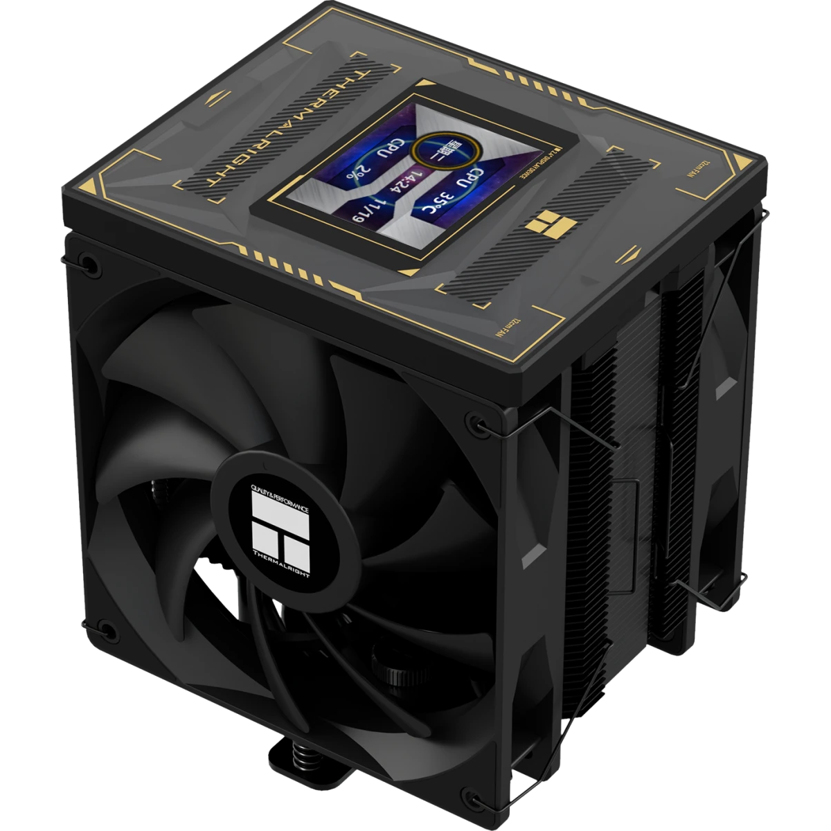 Кулер для процессора Thermalright Burst Assassin 120 Vision Black (TRBA120VB)