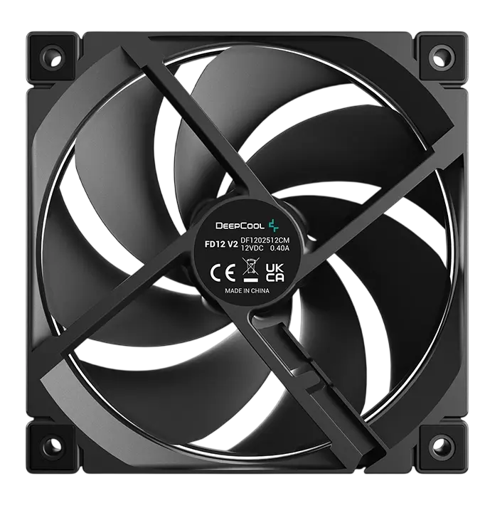 Вентилятор для корпуса Deepcool FD12 V2 Black