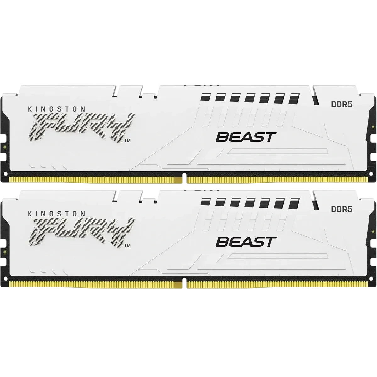 Оперативная память DDR5 64 Gb 5600 MHz Kingston FURY Beast White (KF556C40BWK2-64) купить по выгодной цене! 