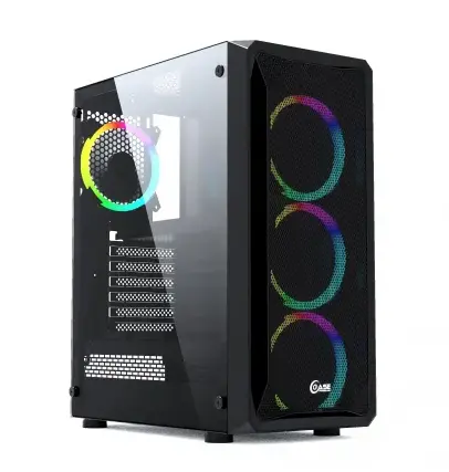 Компьютерный корпус Powercase Mistral Z4 MESH LED (CMIZB-L4) купить по выгодной цене! 