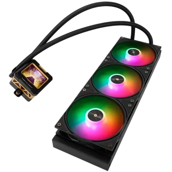 Thermalright Система водяного охлаждения Frozen Warframe 360 Black ARGB / 3x120mm ARGB PWM Fans / TRFW360AB