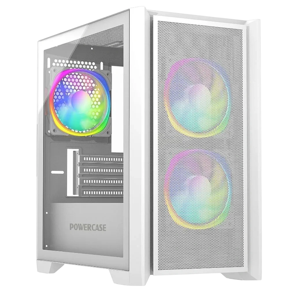 Компьютерный корпус Powercase Alisio Micro Z3W ARGB White (CAMZW-A3) купить по выгодной цене! 