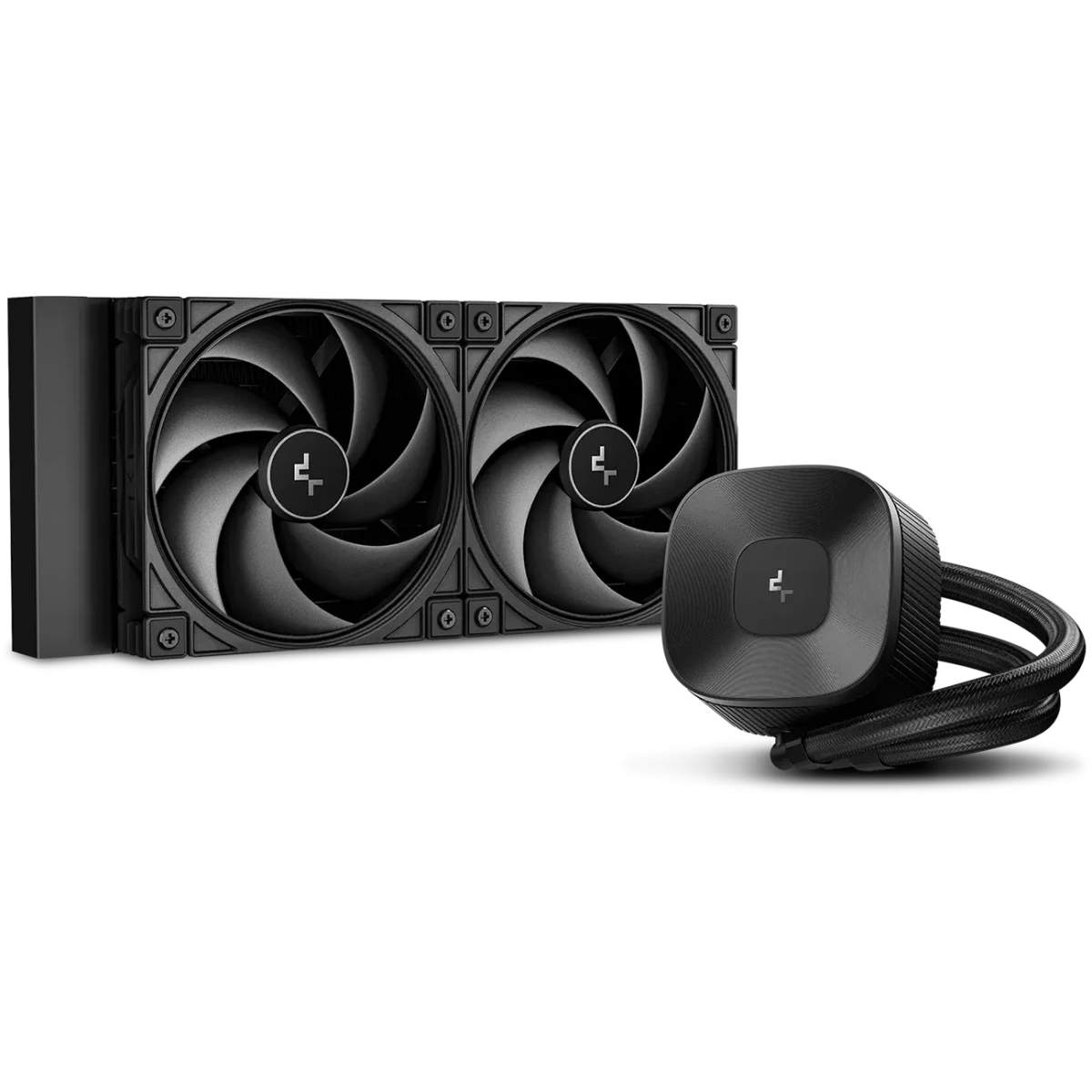 Система жидкостного охлаждения для процессора Deepcool LE240 V2 ZERO DARK