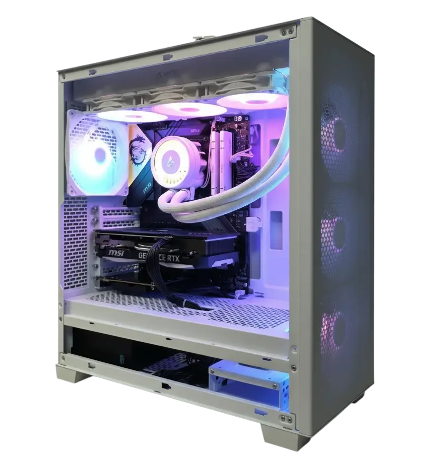 Игровой компьютер 990452 (Core Ultra 9 285K 3,7 ГГц/Intel Z890/96 ГБ DDR5 6 ГГц/2048 ГБ/RTX 5070 Ti 16 ГБ/Wi-Fi/850W/Phanteks 523 XT PRO ULTRA Matte TG RGB White) - купить!