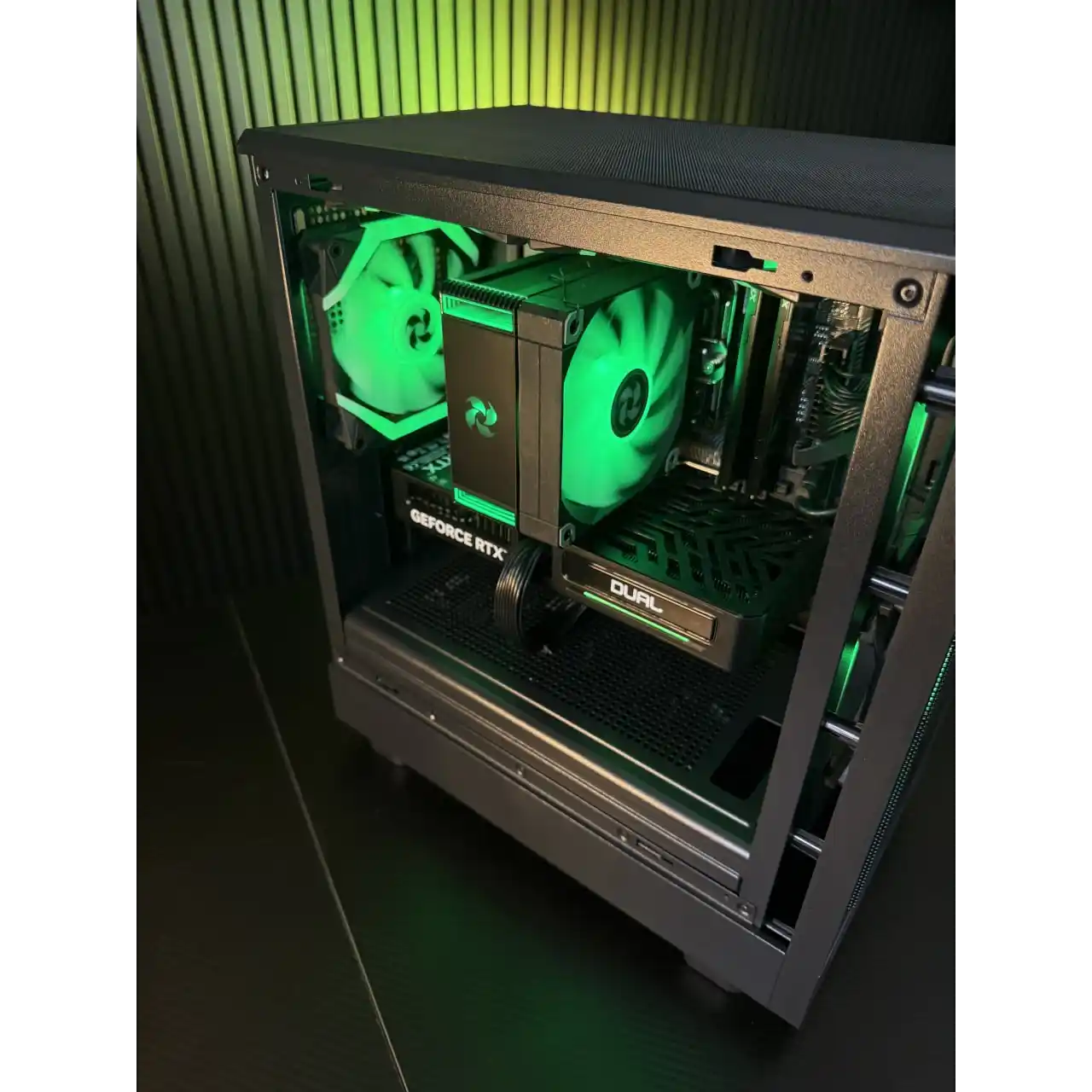 Игровой компьютер 995475 (Core i5-14400 2.5 ГГц/Intel B760/32 ГБ DDR4 3.2 ГГц/512 ГБSSD /RTX 5060 Ti 16 ГБ/Wi-Fi/650W/4FAN Indigon ARGB)