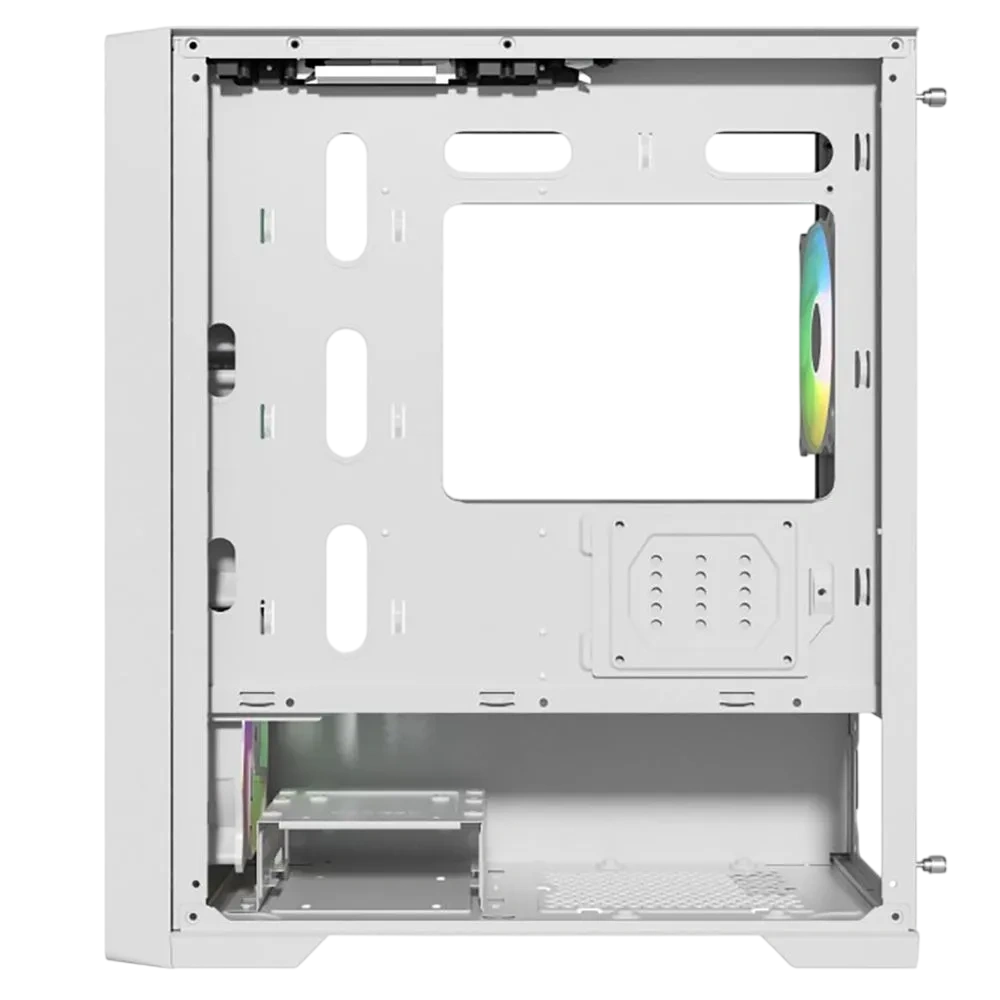 Компьютерный корпус Powercase Alisio Micro X4W V2 TG ARGB White (CAMCXW-A4)