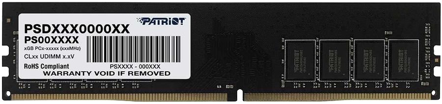 Оперативная память DDR4 16 ГБ 3200 МГц Patriot Signature Line (PSD416G32002) модулей 1 шт.