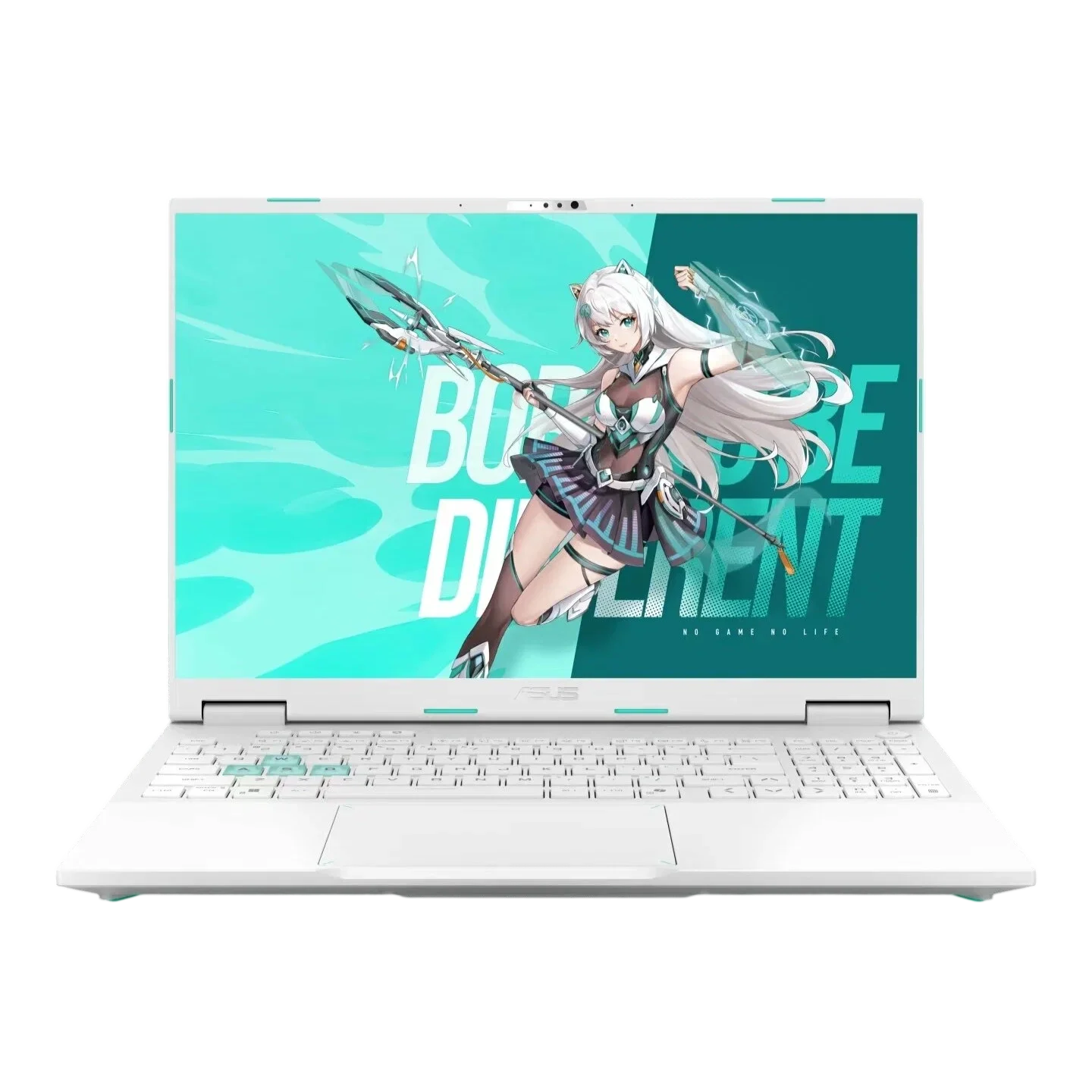 Ноутбук Asus TUF Gaming FA608WP370 (AMD Ryzen AI 9 HX 370/16" 2560x1600/16Gb/1Tb SSD/NVIDIA GeForce RTX 5070 8Gb/Win 11 Home) Бирюзовый - фото