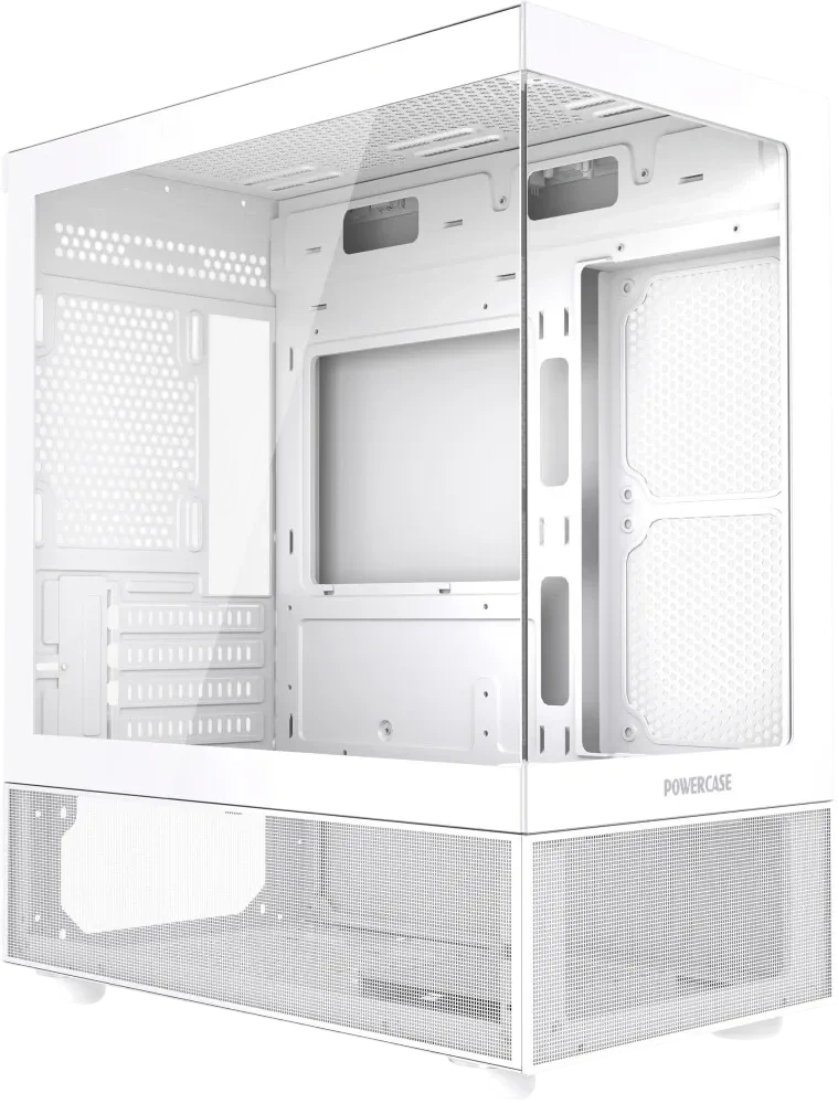 Компьютерный корпус Powercase Vision Micro M2 TG White (CVMWM2-L0) купить по выгодной цене! 