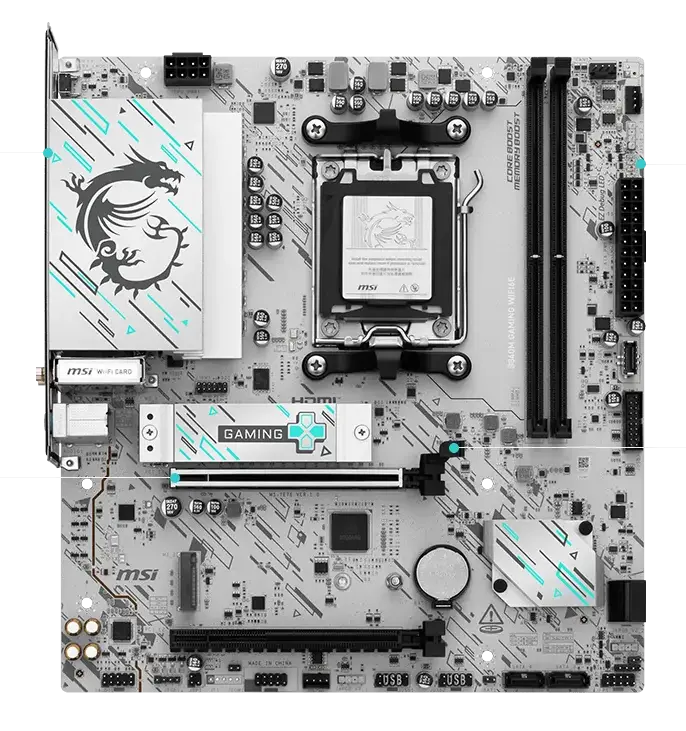 Материнская плата MSI B840M GAMING PLUS WIFI6E купить по выгодной цене! 