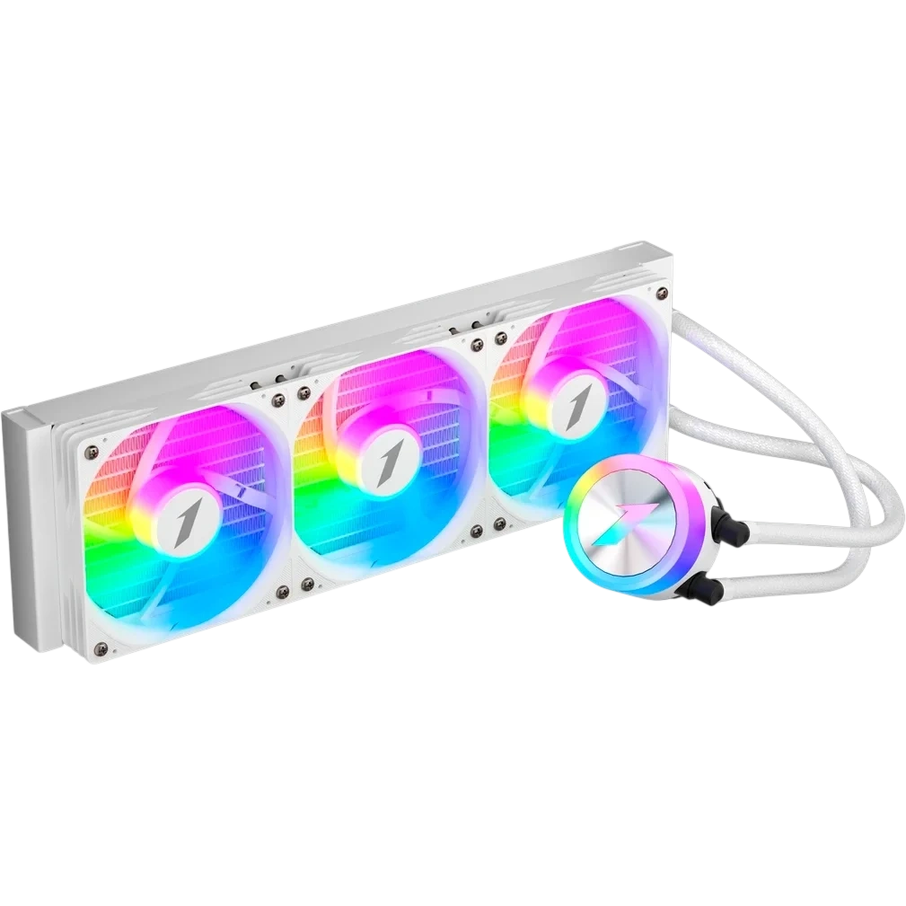 Система жидкостного охлаждения для процессора 1STPLAYER TS1 360 ARGB White (TS1-360-WH)