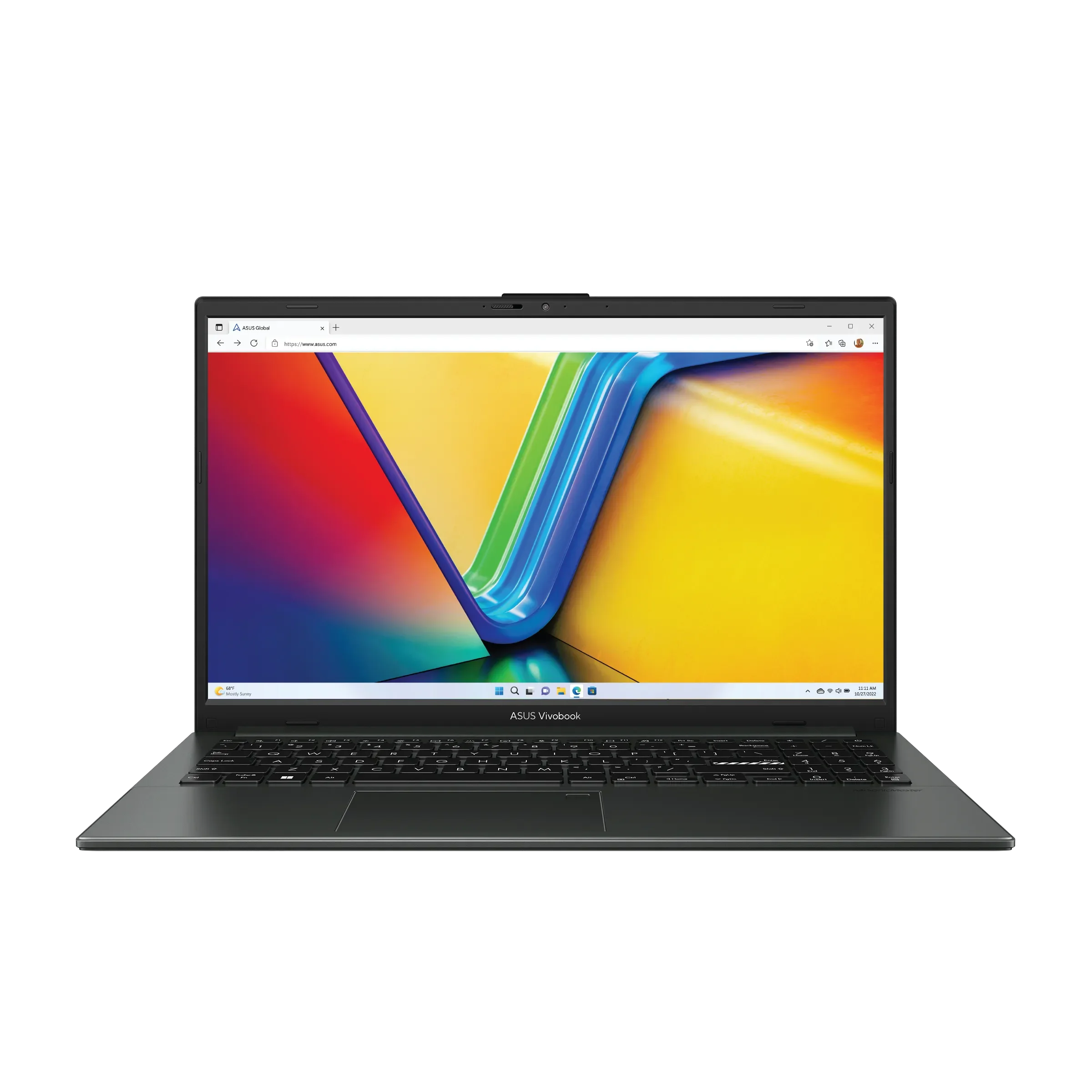 Ноутбук ASUS Vivobook Go 15 E1504FA-BQ344 (AMD Ryzen 5 7520U/15.6"/IPS/FHD/1920x1080/8Gb/256Gb SSD/NoOS) Mixed Black, 90NB0ZR2-M00F40