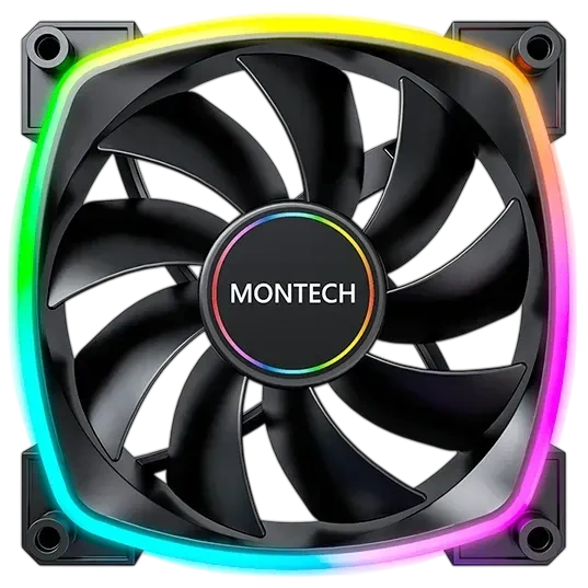 Вентилятор для корпуса Montech AX140 ARGB Black (AX140B) PWM