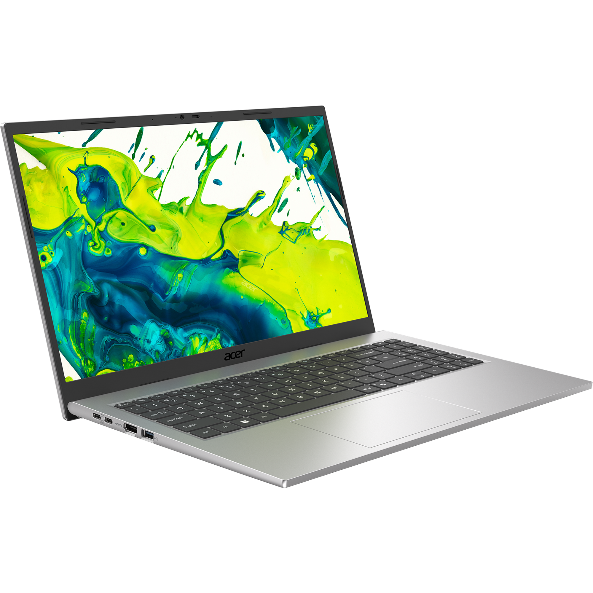 Ноутбук ACER Aspire Go 15 AG15-44P-R4MF (AMD Ryzen 5 7430U/15.6" FHD/16Gb/512Gb SSD/AMD Radeon/Bluetooth,WI-FI/DOS) Серый