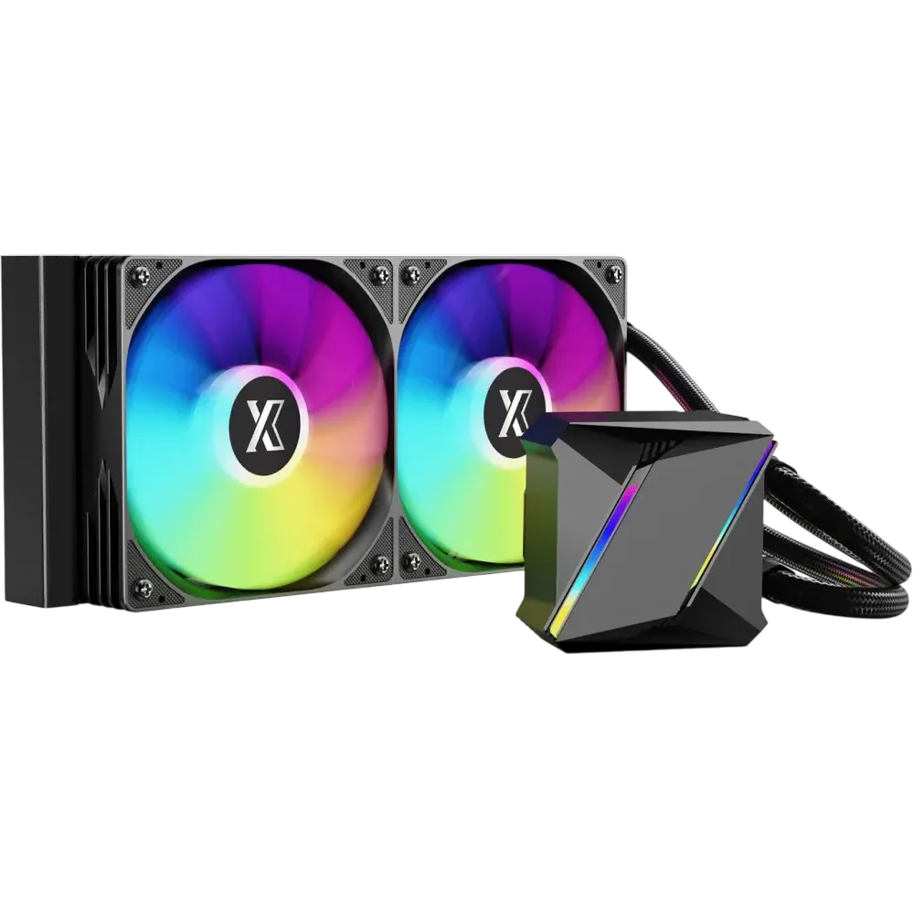 Система водяного охлаждения XASTRA LM240 ARGB BK (LM240-BKAFXX-GL) купить по выгодной цене! 