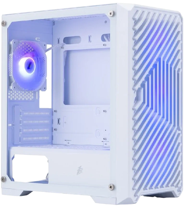 Компьютерный корпус 1STPLAYER TRILOBITE T5 ARGB White (T5-WH-4F7-W) купить по выгодной цене! 