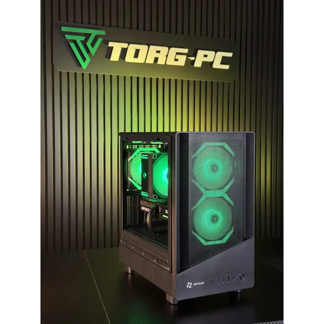 Игровой компьютер 995475 (Core i5-14400 2.5 ГГц/Intel B760/32 ГБ DDR4 3.2 ГГц/512 ГБSSD /RTX 5060 Ti 16 ГБ/Wi-Fi/650W/4FAN Indigon ARGB)
