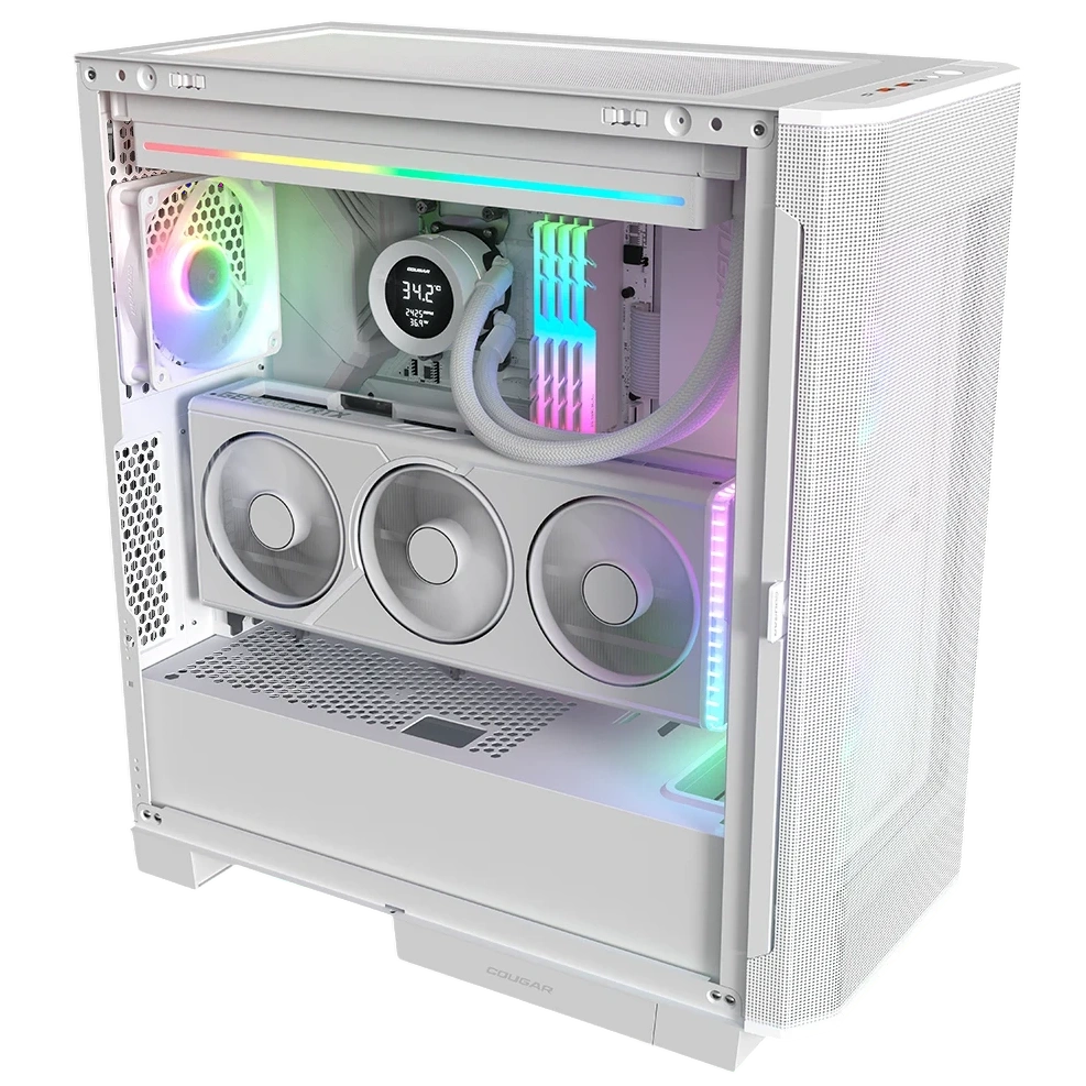 Игровой компьютер 989766 (Ryzen 9 9950X3D 4,3 ГГц/AMD B850/32 ГБ DDR5 6 ГГц/2048 ГБ SSD/RTX 5070 12 ГБ/Wi-Fi/850W/Cougar Airface Flo RGB White)