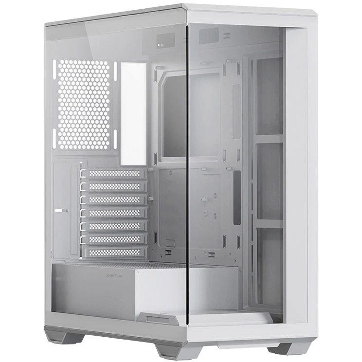 XASTRA Корпус Q600-0F White ATX/Aquarium/Screewless/no fans/ Q600-0F-WH