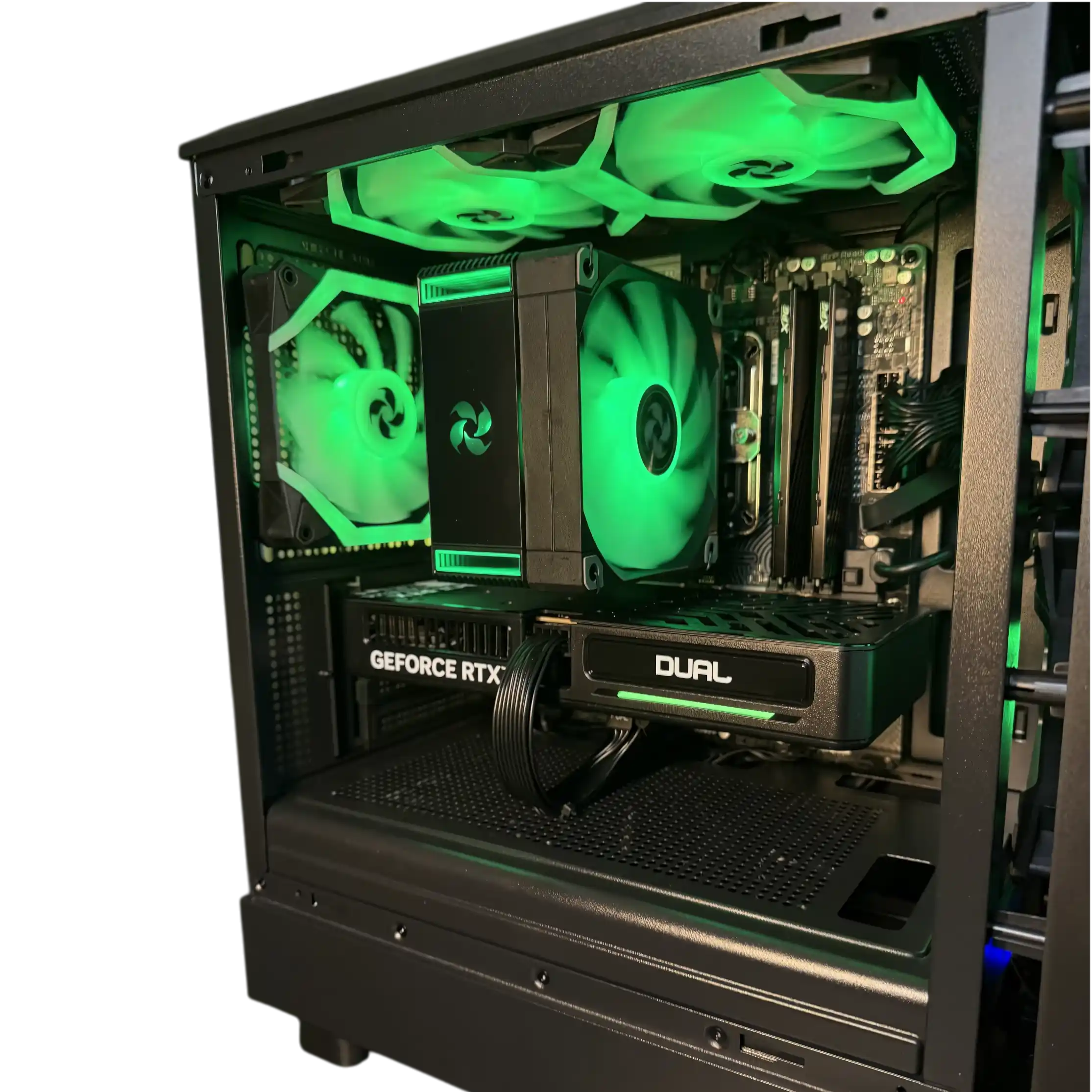 Игровой компьютер 995475 (Core i5-14400 2.5 ГГц/Intel B760/32 ГБ DDR4 3.2 ГГц/512 ГБSSD /RTX 5060 Ti 16 ГБ/Wi-Fi/650W/4FAN Indigon ARGB)
