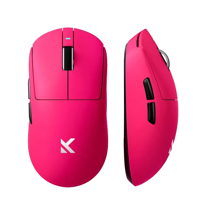 Мышь беспроводная mchose A7 PRO, радиоканал/bluetooth, 8KHz, розовая