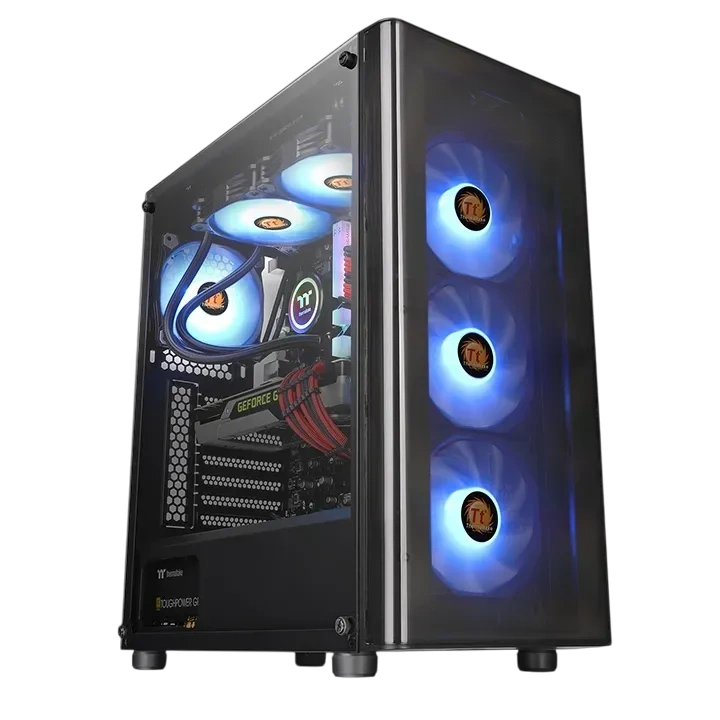Компьютерный корпус Thermaltake V200 TG RGB Black CA-1K8-00M1WN-01 купить по выгодной цене! 