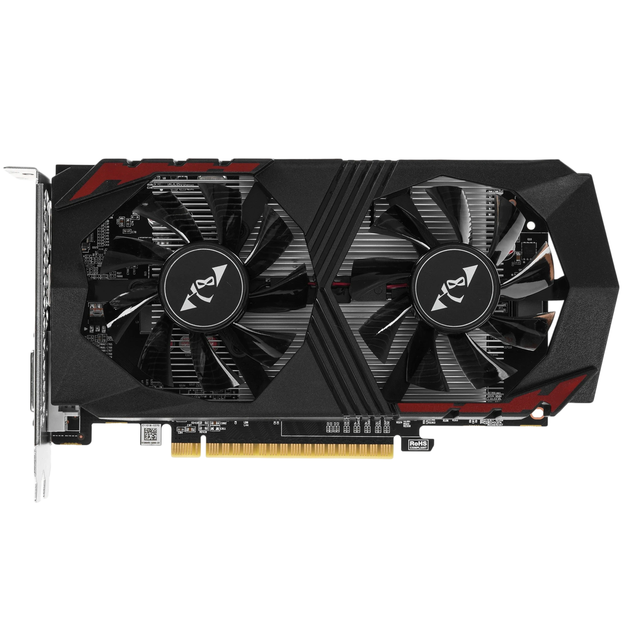 Видеокарта NINJA SINOTEX GeForce GTX 1050 2 FAN 4G (NK105NP45F)