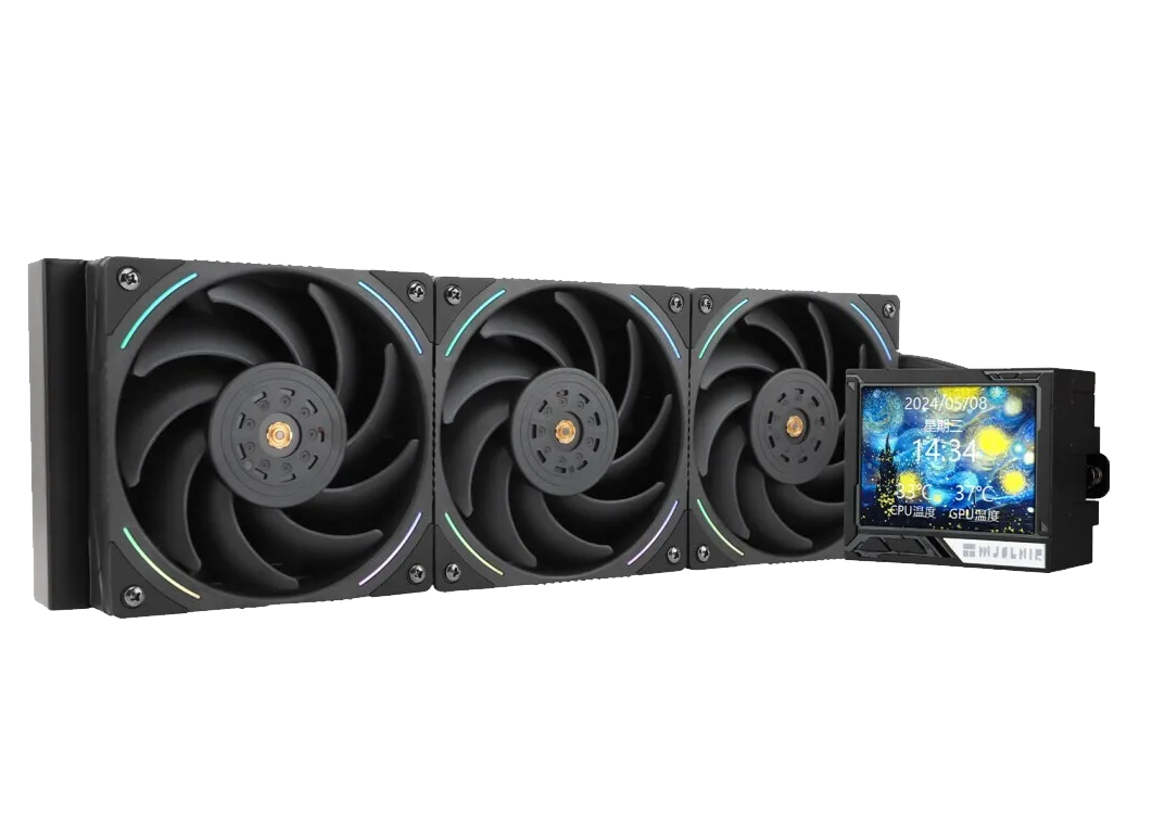 Система водяного охлаждения Thermalright Mjolnir Vision 360 ARGB Black (TRMV360AB) купить по выгодной цене! 