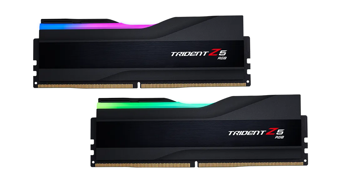 Оперативная память 64 Gb 6400 MHz G.SKILL TRIDENT Z5 RGB Black (F5-6400J3239G32GX2-TZ5RK) модулей 2 шт. купить по выгодной цене! 