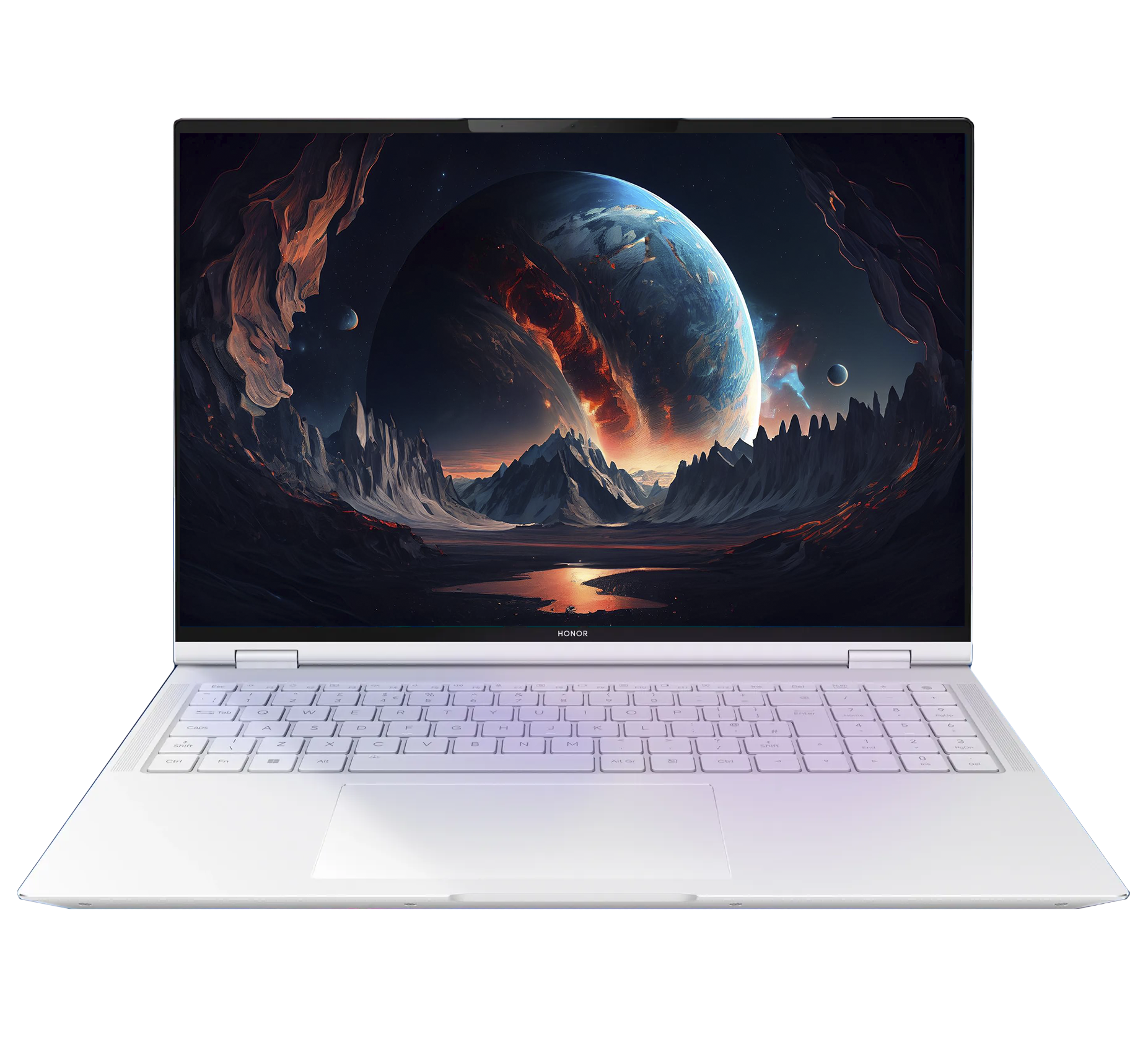 Ноутбук HONOR MagicBook Pro 16 Hunter (Ultra 7 155H/16.1"/3072x1920/32Gb/2Tb SSD/RTX 4060/Win 11) White - фото