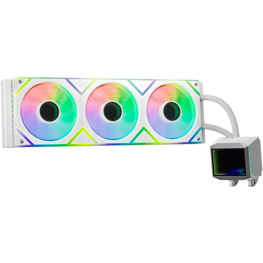 Система водяного охлаждения ADATA XPG Levante 360 RGB White (LEVANTEII360-WHCWW)