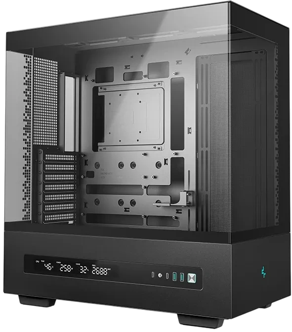 Компьютерный корпус Deepcool CH690 DIGITAL Black (R-CH690-BKNNA0D-G-1)