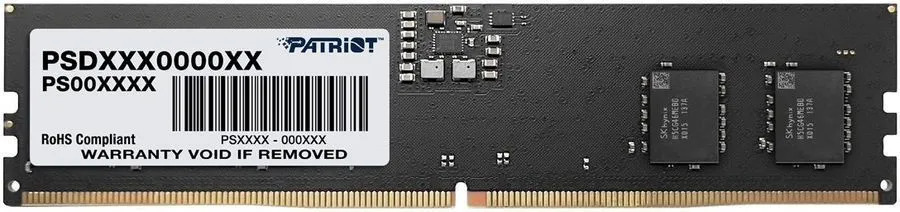 Оперативная память DDR5 16 ГБ 5600 МГц Patriot Signature (PSD516G560081) модулей 1 шт. купить по выгодной цене! 