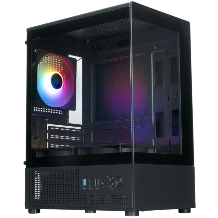 Компьютерный корпус XASTRA Q300M 3FRGB TG Black (Q300M-3FC12F) купить по выгодной цене! 