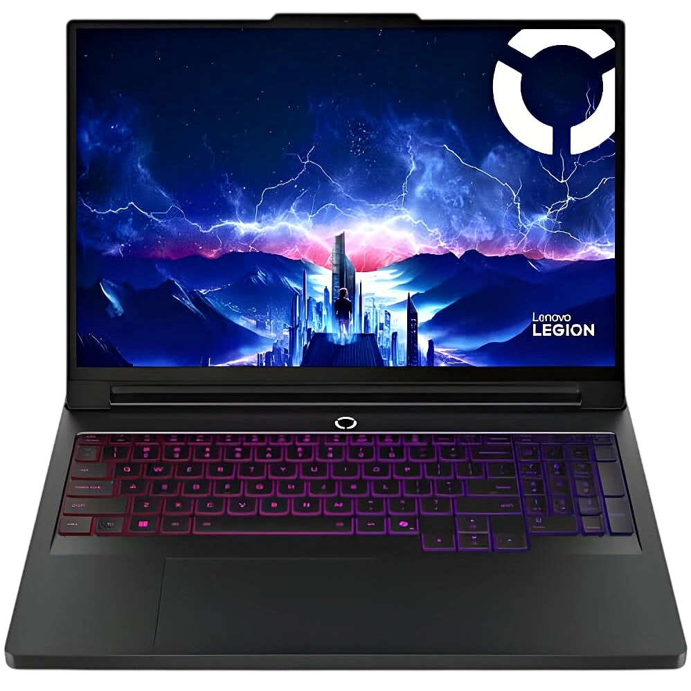 Ноутбук Lenovo Legion 7 Pro 16AFR10H (AMD Ryzen 9 9955HX/16" OLED 2560x1600 240Hz/32Gb/2Tb SSD/NVIDIA GeForce RTX 5070Ti 12Gb/Win 11 Home) Black