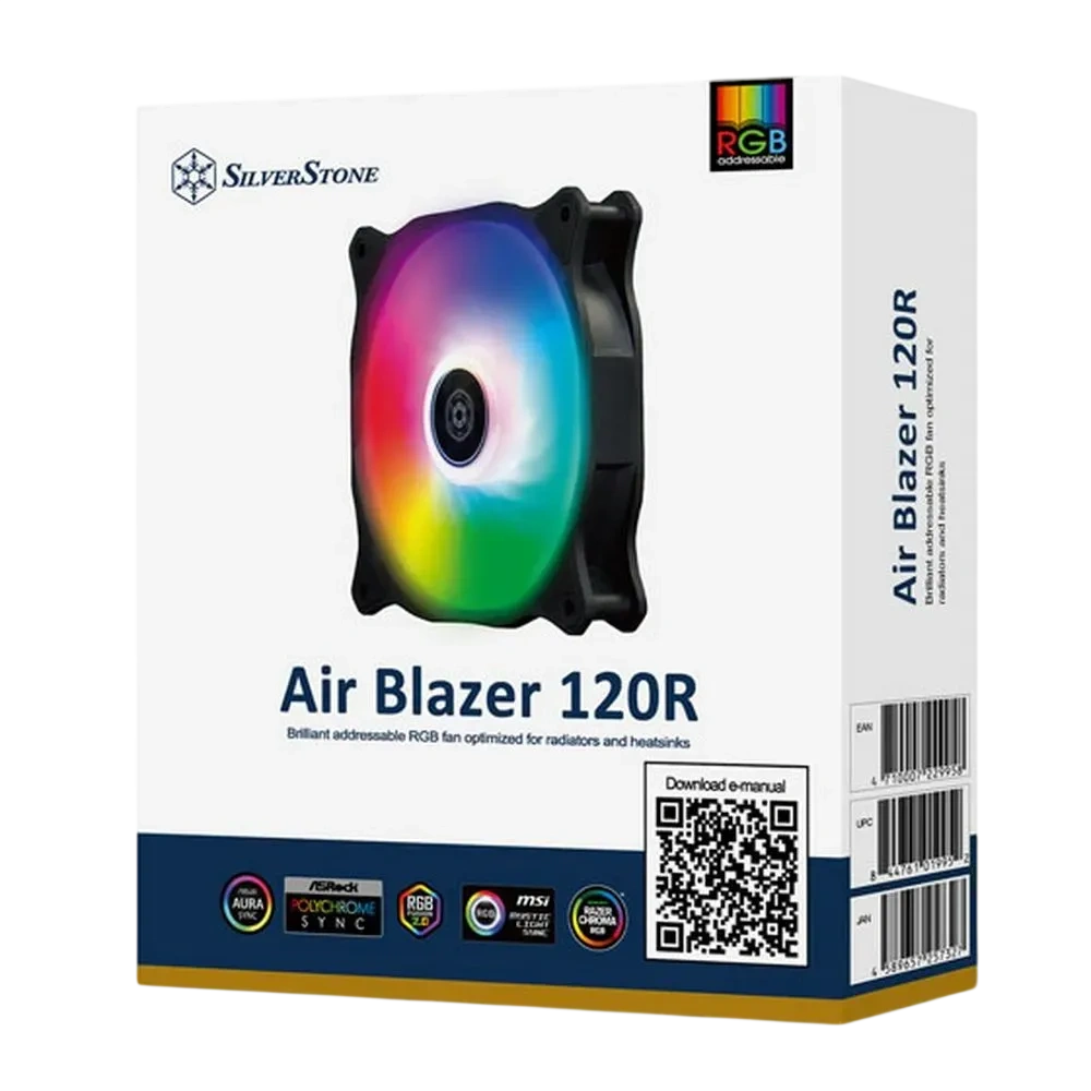 Вентилятор для корпуса SilverStone SST-AB120R-ARGB G52AB120RARGB20 PWM