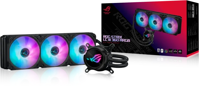 Система водяного охлаждения ASUS ROG STRIX LC III 360 ARGB (90RC00T1-M0UAY0)