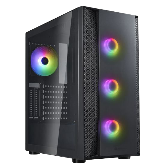 Miditower SilverStone FARA B1 PRO V2 <SST-FAB1B-PRO-V2> Black ATX  без  БП,  с окном
