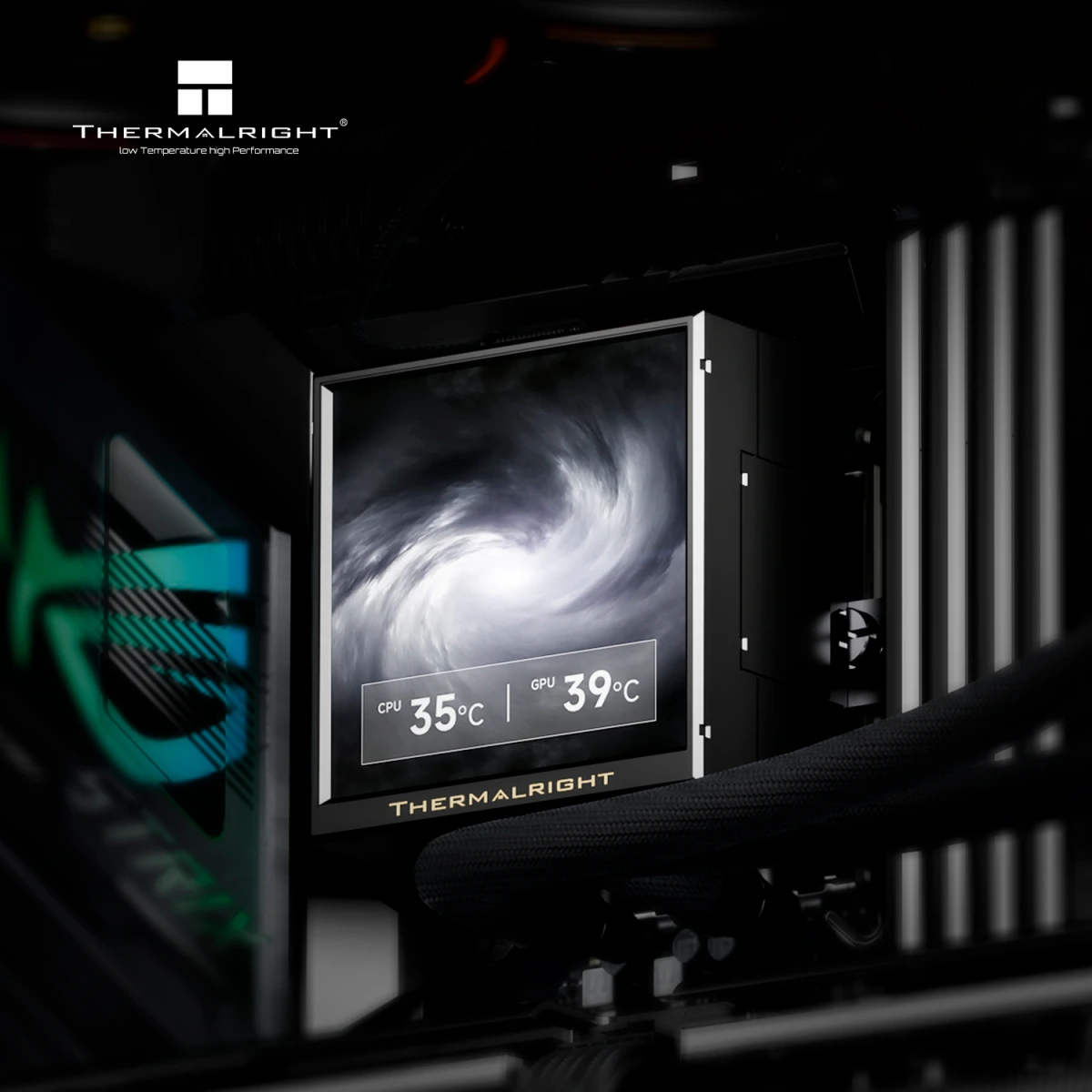 Система жидкостного охлаждения для процессора Thermalright Peerless Vision 360 UB ARGB Black (TRPV360UBAB)
