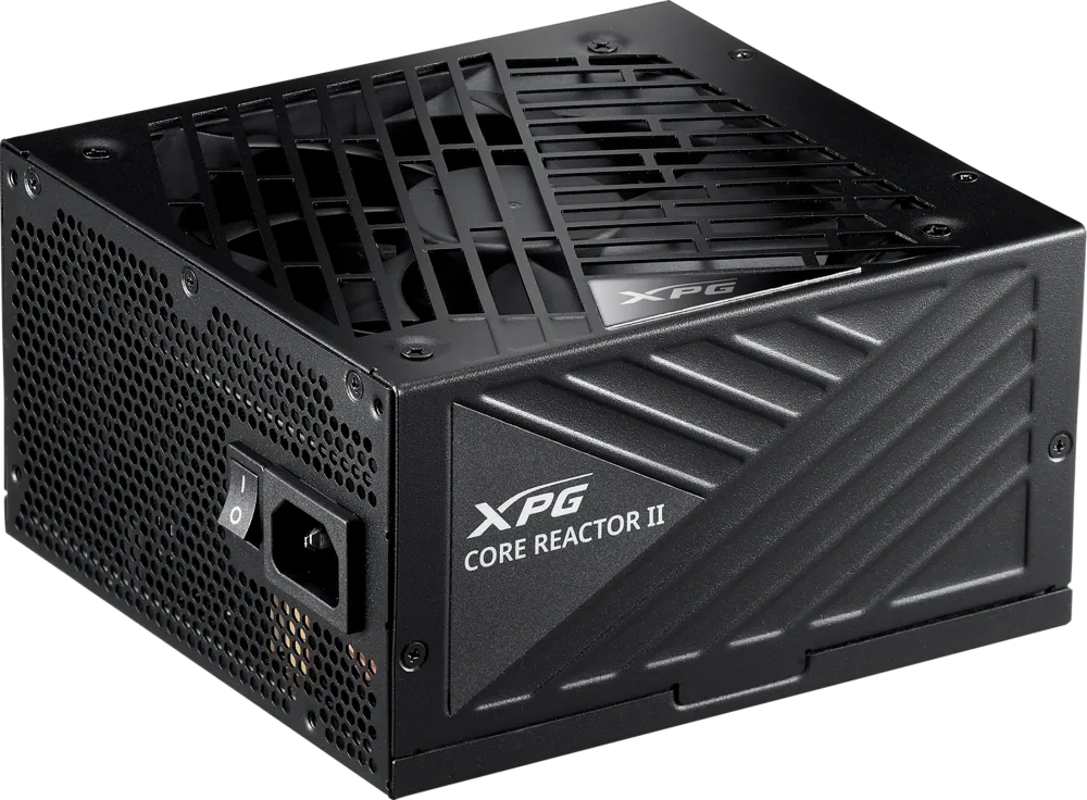 Блок питания XPG CORE REACTOR II 1000 (ATX 3.1 1000W, Full Modular, PWM 135mm FDB fan, Active PFC, DC to DC,Half-Bridge & LLC converter, 80+ GOLD,  all Japanese capasitors) RET