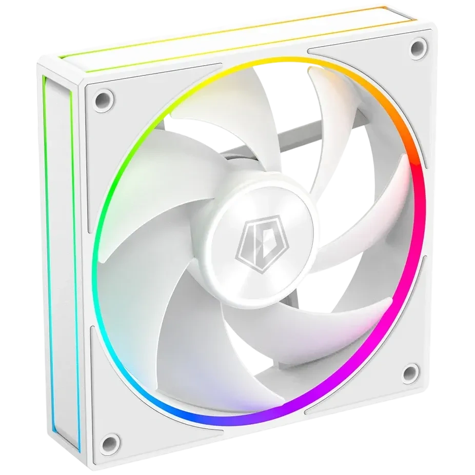 Вентилятор для корпуса ID-COOLING AF-127-ARGB-W ARGB White