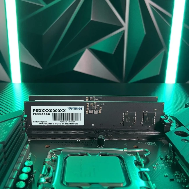 Оперативная память DDR5 16 ГБ 5600 МГц Patriot Signature (PSD516G560081) модулей 1 шт. купить! 
