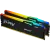 Оперативная память 32 Gb 6800 MHz Kingston FURY Beast RGB Black (KF568C34BBEAK2-32) купить! 