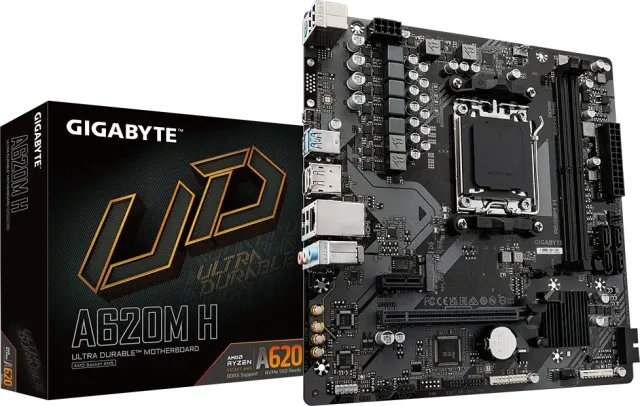 Материнская плата Gigabyte A620M H 2.0 купить! 
